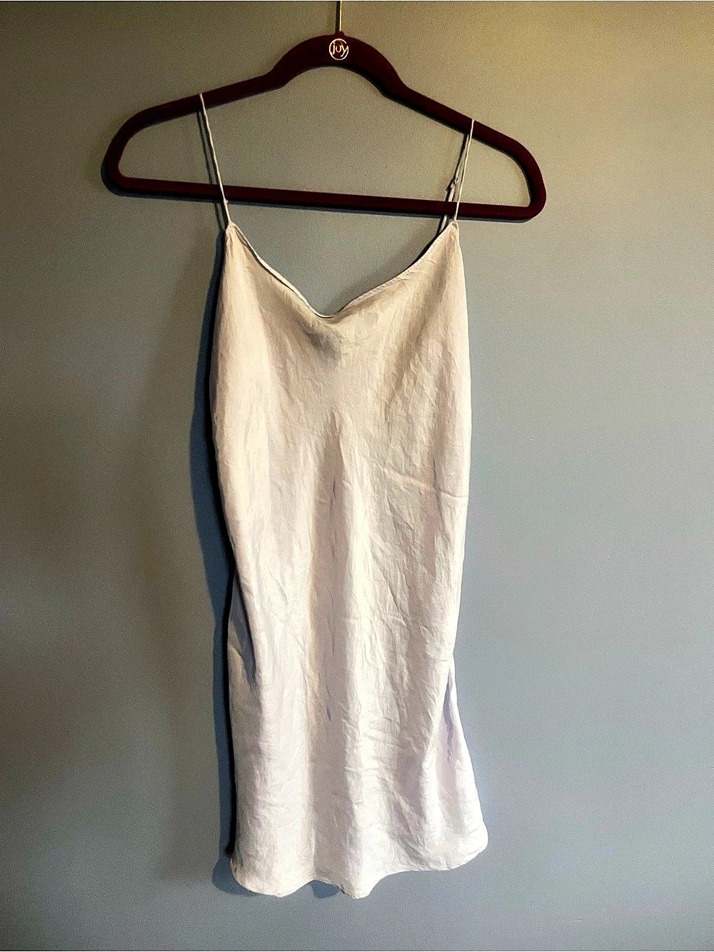 J.Crew Satin Slip Dress in light purple Size 6 Like New